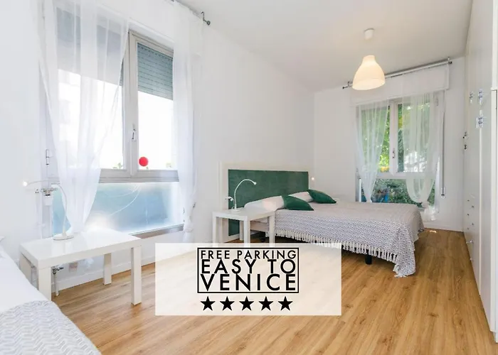 Hapton House Elite2 Comodo - Free Park - Accesso Easy A Venezia